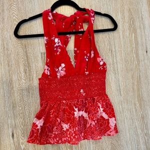 NWT free people halter top - XS